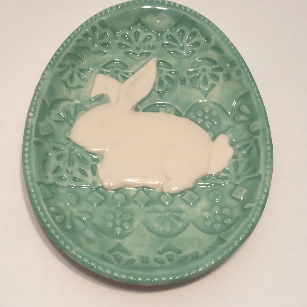The Easter Collection Haven & Key 3D bunny dish